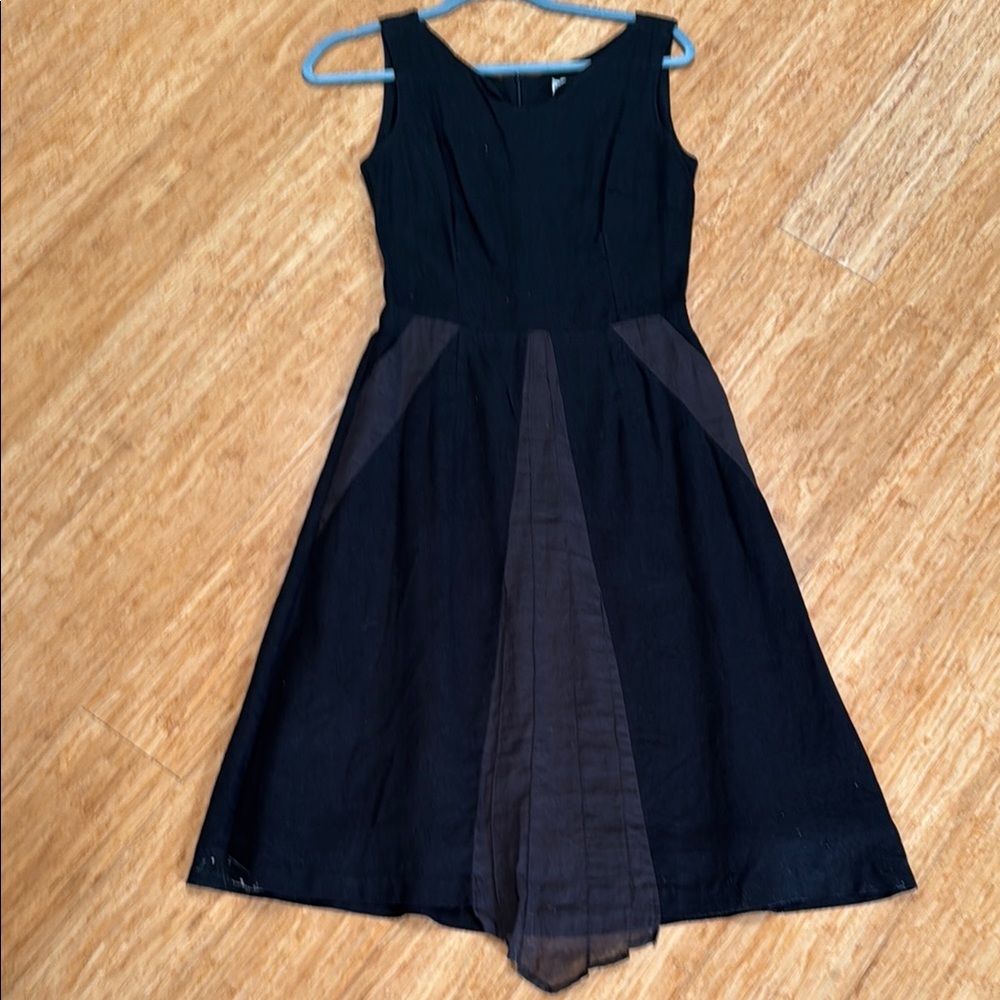 Vibrant Pleated Fit and Flare Midi Dress